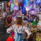Feria. Alrededor de 900 comerciantes se encuentran en el sitio.