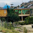 Imagen de archivo de una mezquita afectada por un ataque con bomba en Afganistán.  /