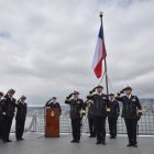 Luis Toledo, de 31 años, es cabo primero de la Armada Nacional de Chile.