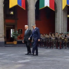 Cita. Ambos mandatarios se reunieron el 24 de noviembre en México.