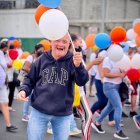 Escenario. El Ministerio de Inclusión participó en una marcha colorida para festejar a las personas con discapacidad