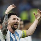 Lionel Messi fue la gran figura de los gauchos en el duelo contra Australia.