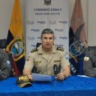 Detalles. El comandante (e) de la Zona 8, Fabery Montalvo, informó del rescate del chileno.