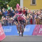 Campaña. La Locomotara del Carchi este año fue segundo en el Giro de Italia y ganó tres etapas en la Vuelta a España, donde terminó como Rey de la Montaña.