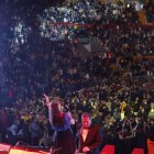 Evento. Los asistentes disfrutaron de pasillos, albazos y pasacalles.