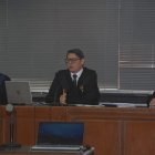 Tribunal. Miembros del tribunal del juicio por posible delincuencia organizada en el caso Las Torres.