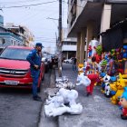 Panorama. En la popular arteria ya se comercializan los "años viejos".