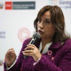La vicepresidenta de Perú, Dina Boluarte, en una fotografía de archivo