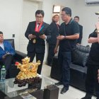 El presidente de Perú, Pedro Castillo, permanece detenido en una comisaría de Lima.