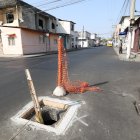 En el Barrio del Seguro se lleva más de un mes sin tapa de alcantarillado.