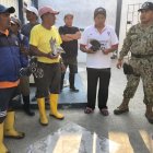 Hecho. La Armada anunció la recuperación de las hélices.