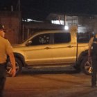 Sicariato. Más de 10 disparos recibió la camioneta en la que viajaba Edison Xavier Zambrano Gilces, asesor del candidato del PSC para la alcaldía de Durán.