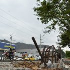 En la avenida Carlos Julio Arosemena, cerca del Colegio 28 de Mayo, este es el escenario.