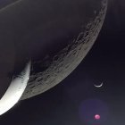 El 1 de diciembre de 2022, Orión encendió su motor principal durante 95 segundos en una órbita muy retrógrada alrededor de la Luna y entró en su  esfera Hill de influencia gravitacional el 3 de diciembre.