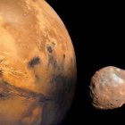 Marte tiene dos singulares lunas, que se parecen más a asteroides que a nuestro propio satélite.