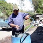 Escasez. El agua de vertiente suele ser escasa y de baja densidad