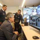 Presentación. El pasado 22 de noviembre se presentaron los dos centros de monitoreo en Quito y Guayaquil.