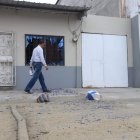 Viviendas resultaron afectadas por la explosión.