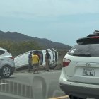 Roditti, quien manejaba un auto Sedán color plomo impactó a un Volkswagen color blanco