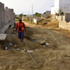 Hecho. Así permanecen las calles en la zona de Ballenita Oriental, la comunidad no quiere trabas para caminar.