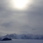 Fotografía de archivo del campamento Glaciar Unión (Antártida).