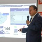 El ministro del Interior, Juan Zapata, presentó los resultados del estado de excepción que duró 45 días.