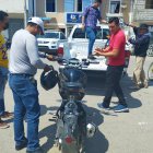 La Policía informó haber encontrado una de las motos utilizadas por los sicarios.