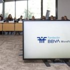 Reunión.- Ejecutivos de la Fundación