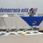 Escenario. En la delegación del Consejo Nacional Electoral se realizó el sorteo público de los grupos de candidatos que debatirán sus planes de trabajo.