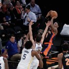 Los New York Knicks se mostraron superiores a los Golden State Warriors.