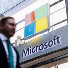Vista de una tienda de Microsoft en Nueva York (EE.UU.), este 8 de diciembre de 2022. EFE/EPA/Justin Lane