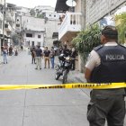 Escenario. Agentes de la Policía Nacional llegaron hasta lugar para levantar información del hecho.