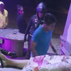 Dato. El crimen quedó grabado en las cámaras de vigilancia del lugar.