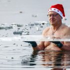 Baño navideño tradicional en Berlín