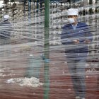 Referencia. La Hilandería de Salinas llegó a ser la fábrica más grande de la provincia de Bolívar en su momento, con 60 personas que laboraban en tres turnos, las 24 horas y los 7 días de la semana.