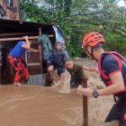 Dato. Las fuertes lluvias afectan a familias; muchas han tenido que evacuar sus viviendas.
