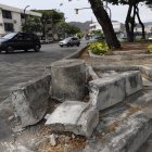 Así permanece el parque ubicado en la avenida Las Aguas y la calle Dr. Jorge Maldonado, en Urdesa