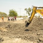 Trabajos. Contrario a lo que sostiene Emapag, los habitantes de El Morro y de Puerto El Morro dicen que jamás el proyecto fue socializado con ellos y por eso el rechazo a la obra aumenta.