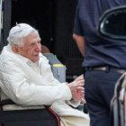Una de las últimas apariciones del Papa emérito, Benedicto XVI.