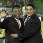 Pele y Eusebio da Silva Ferreira, en una foto de archivo.