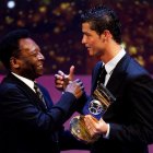 Cristiano Ronaldo se despidió de Pelé y le agradeció por todo el cariño.