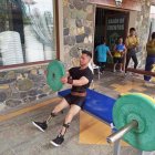. Christian Pérez busca imponer su marca para que se practique el fisiculturismo en silla de ruedas.