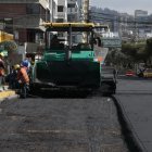 Reparación. Cuatro vías y otras obras comunales fueron ejecutadas en este barrio del sur