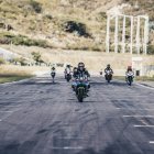 La final de motovelocidad contó con 70 pilotos de todo el país.