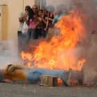 La medida tiene como objetivo evitar algún accidente durante la quema de los monigotes.