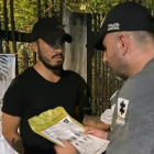 Germán Cáceres fue detenido con el apoyo del bloque de búsqueda del Ejército de Colombia en el sector de Palomino