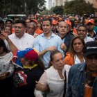 Juan Guaidó fungió como presidente interino de Venezuela por decisión de la Asamblea Nacional de mayoría opositora y que tiene el reconocimiento de varios países incluido Estados Unidos.