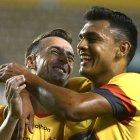 Cristian Colmán se consagró campeón en el Ecuador con Barcelona.