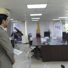 Propuesta. Luis Vera fue el primero en dar a conocer su plan en caso de llegar al Consejo de la Judicatura.