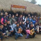 Proyecto. Los comuneros presentan una de sus casas.
